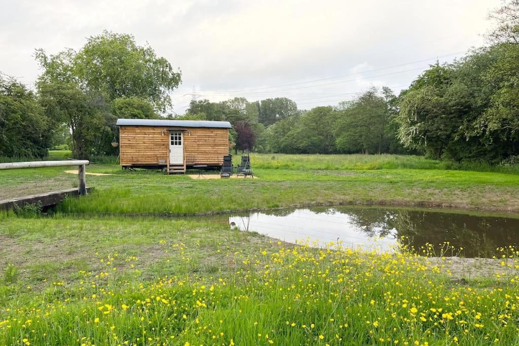 Mountbatten Shepherds Hut & Buckhurst Shepherds Hut Ashford  Exterior foto